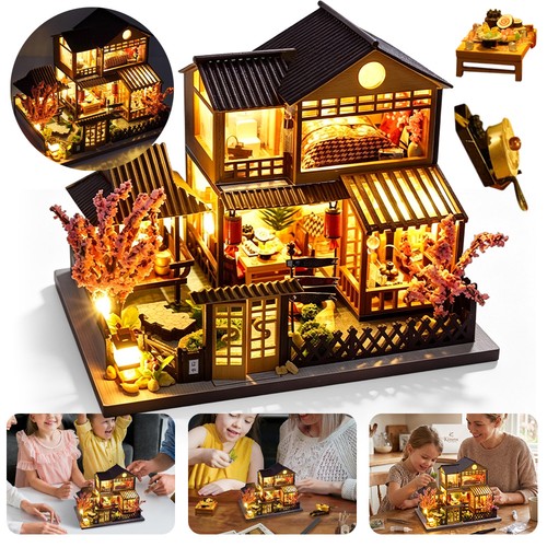 Diy miniature house - kit, wooden