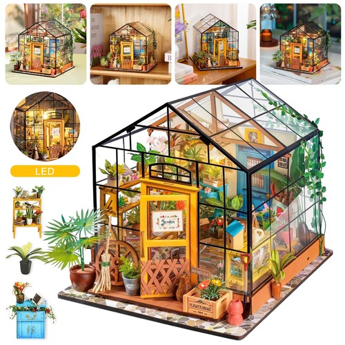 Diy miniature greenhouse - diy, kit