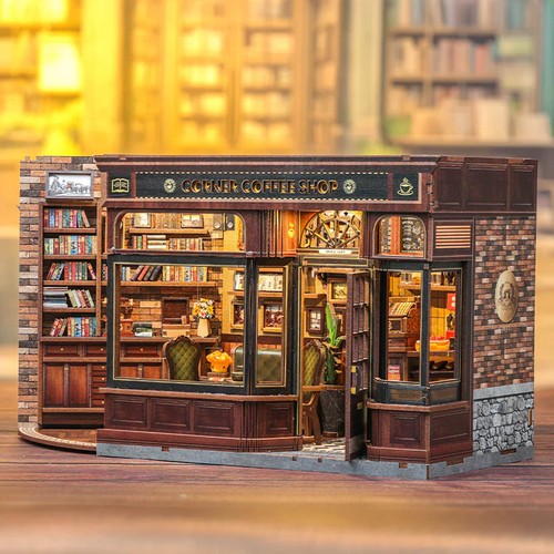 Diy book nook - book, coffee