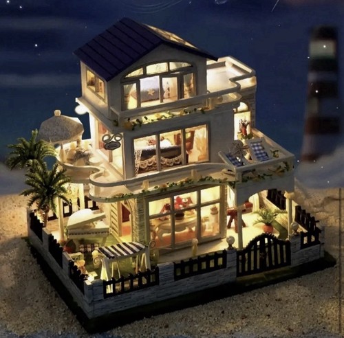 Diy miniature dollhouse kit - diy,