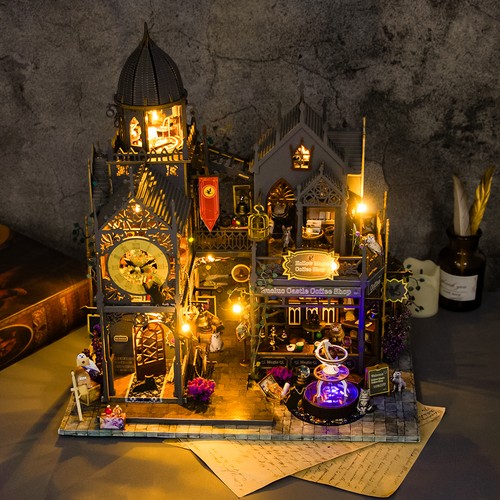 Diy dolls house - house, castle