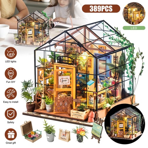 Diy dollhouse miniature flower - miniature,