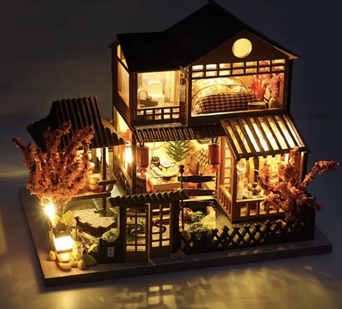 Diy miniature dollhouse kit - diy,