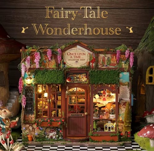 Diy miniature dollhouse kit - diy,