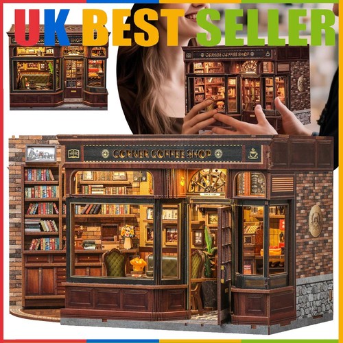 Diy miniature house coffee - miniature,