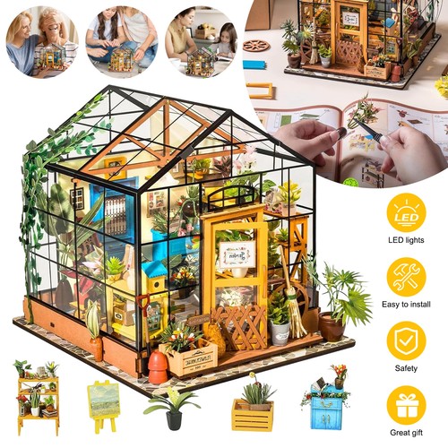 Wooden puzzle diy - diy, miniature