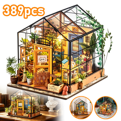 Doll house kit - kit, greenhouse