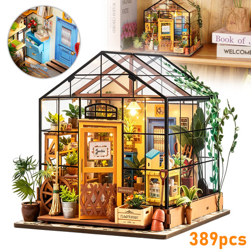 Dollhouse kit dreamy garden - dollhouse,