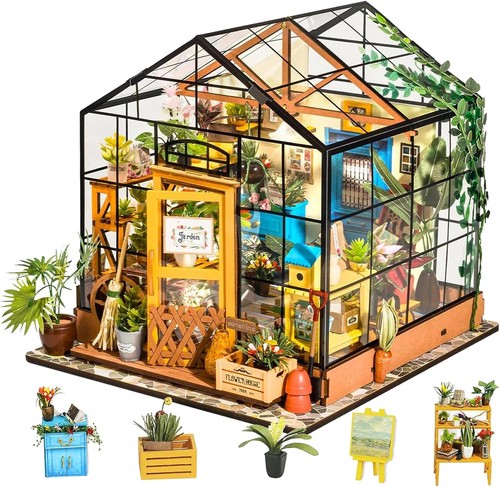 Rolife greenhouse diy flower - rolife,