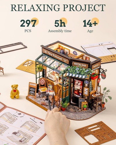 Rolife diy miniature dollhouse - rolife,