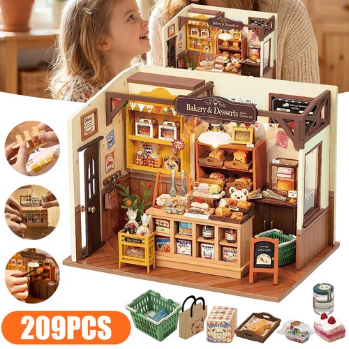Mini dollhouse kit diy - mini,