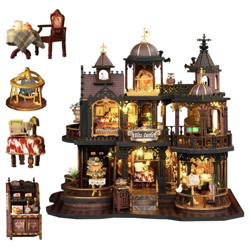 Magic castle diy miniature - diy,