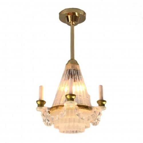 Dolls house working chandelier - dolls,