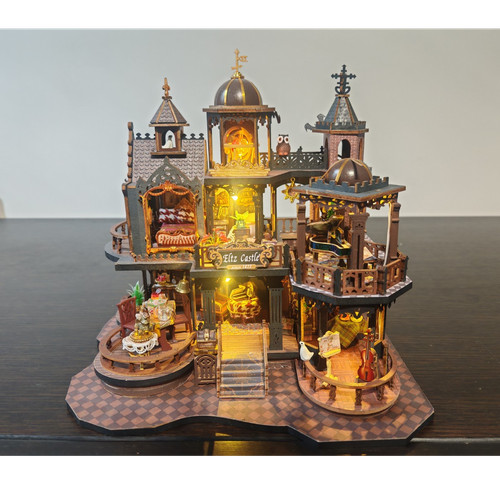 Castle storey room doll - castle, 5-room