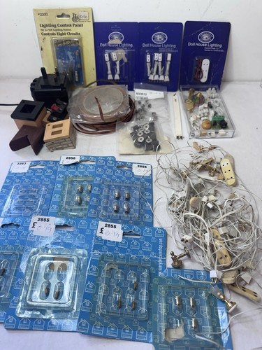 Dolls house wiring joblot - dolls,