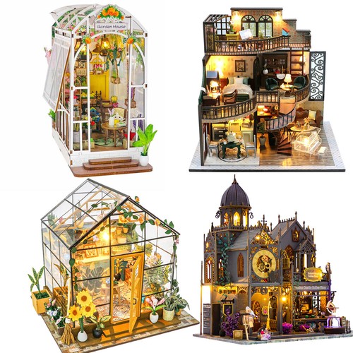 Magic castle flower house - magic, /